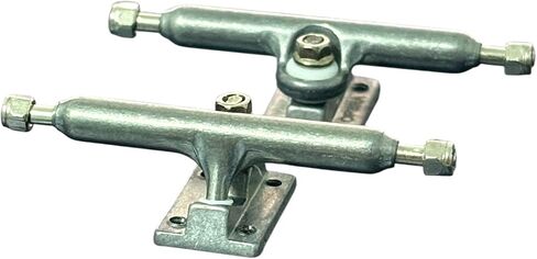 LEEFAI Pro Fingerboard Trucks G5, Raw Metal Color, Regular Kingpin, 2 Trucks with Hardware (32mm) in Saudi Arabia