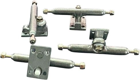 LEEFAI Pro Fingerboard Trucks G5, Raw Metal Color, Regular Kingpin, 2 Trucks with Hardware (32mm) in Saudi Arabia