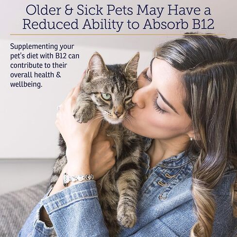 RX Vitamins B12 for Dogs and Cats - Helps Improve Pet Wellness - 4oz in Kuwait