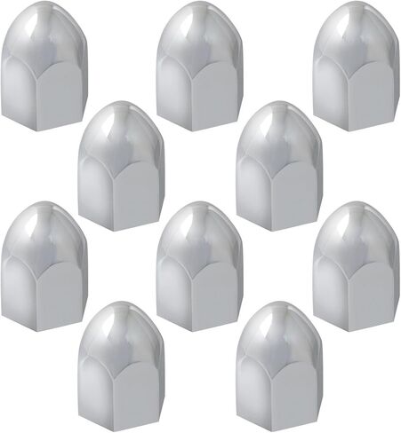 GG Grand General 10082SP 1/2 Inch Pointed Chrome Plastic Nut Cover with Flange in Kuwait