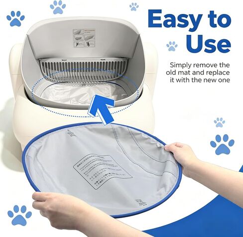 NewKe 2PCS Removable Waterproof Pad for PARUUNTYS Self Cleaning Litter Box in Saudi Arabia