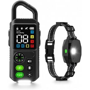 2-in-1 Dog Shock Collar & Bark Collar for 2 Dogs with Remote, 15-110lb in Kuwait