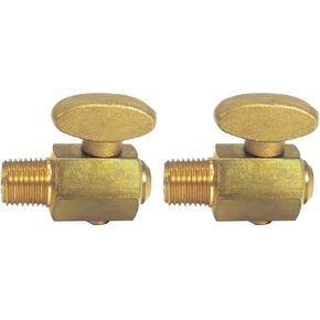 Nigo Industrial Co. Air Brake Air Tank Drain Cock Ground Plug Shutoff (1/4" NPT Male) in Kuwait