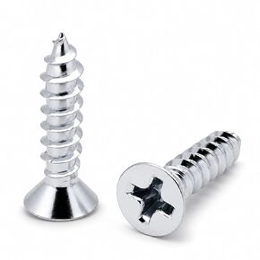 400 Qty #6 x 3/4" Flat Head Zinc Coated Phillips Head Wood Screws (BCP33) in Saudi Arabia