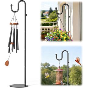74" Shepherds Hook Stand: Hanging Bird Feeders, Wind Chimes, Plants in Saudi Arabia