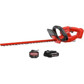 CRAFTSMAN V20 Cordless Hedge Trimmer with Battery and Charger Included, 20 in. Blade, Rechargeable Bush Trimmer Cordless, Lightweight (CMCHT810C1) in Saudi Arabia