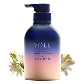 YOLU - Deep Conditioner for Damaged Hair - Japanese Overnight Hydrating Conditioner - Frizz Control Detangler with Tuberose - Fragrance of Neroli & Jasmine - 10.5 oz in Kuwait