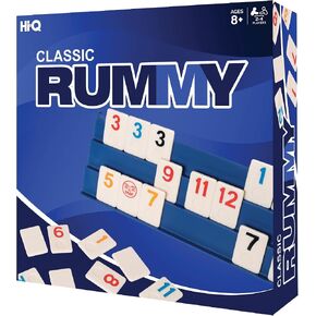 Point Games Rummy Cube 6 Player Edition Set - Classic Family Game, Ages 8+ with More Tiles, Six Racks - Ideal for Kids, Adults & Family Game Night in Kuwait