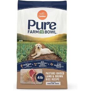 CANIDAE Pure Farm to Bowl Dog Food, Wild-Caught Salmon & Barley, 4 lb in Kuwait