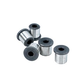 (5 Pack) Press Fit Drill Guide Bushings 0.250" ID x 0.472" Flanged OD x 0.375" Length, Made of Steel in Kuwait