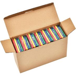 Madisi Crayons Bulk Pack, Regular Size, 4 Colors, 150 Packs, 600 Count in Kuwait