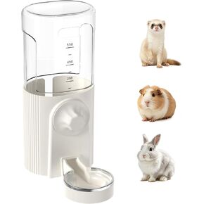 26oz Bite-Proof Rabbit Water Bottle, Small Animal Water Dispenser White in Saudi Arabia