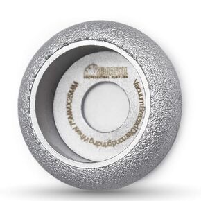 SHDIATOOL Diamond Grinding Profile Wheel Convex Curve Edge Hand Grinding Disc Grooving for Stone Marble Granite Height 20mm 3 - inch in Kuwait