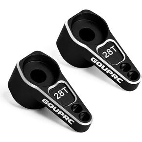 GOUPRC 28T Aluminum RC Servo Horn for SCX30 Axial 1/30 RC Crawler Upgrade in Kuwait