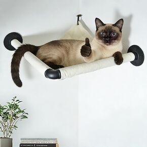 Cat Hammock Wall Mounted, Wall Mounted Cat Shelves, 35.43 x 12.99 in in Saudi Arabia