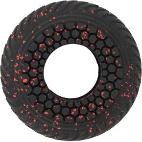 Chew King Supreme Durable Rubber Dog Toy for Aggressive Chewers, Treat-Dispensing Heavy-Duty Chew Toy with Safety Air Vent, Interactive Dog Toy for Training & Enrichment, Large 4.1" x 3.1" in Kuwait