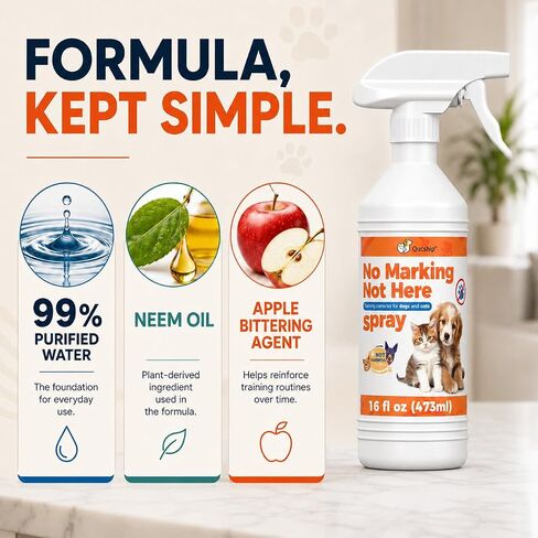 Dog Potty Routine Spray for Rescue and Adult Dogs, 16 Fl Oz in Saudi Arabia