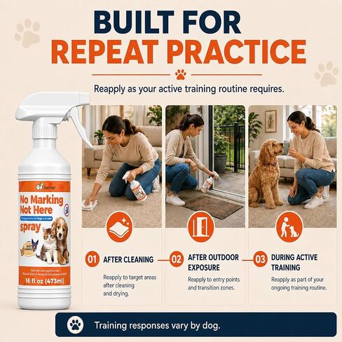 Dog Potty Routine Spray for Rescue and Adult Dogs, 16 Fl Oz in Saudi Arabia