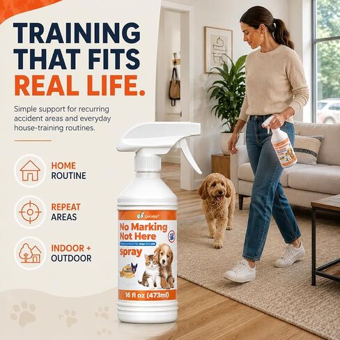 Dog Potty Routine Spray for Rescue and Adult Dogs, 16 Fl Oz in Saudi Arabia