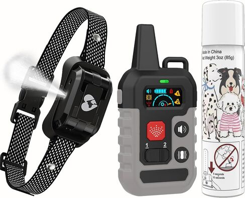 Citronella Dog Training Collar with Remote【Only Work with Remote】 4 Modes in Kuwait