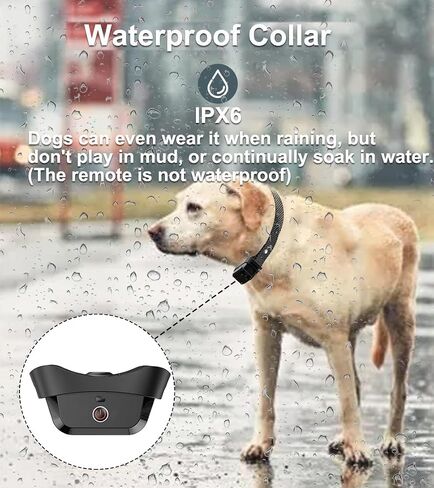 Citronella Dog Training Collar with Remote【Only Work with Remote】 4 Modes in Kuwait