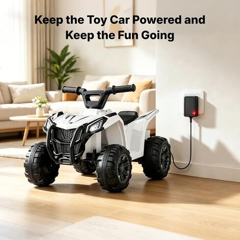 6V Charger for Ride On Toys, 6 Volt Battery Charger for Kids Ride on Car in Kuwait