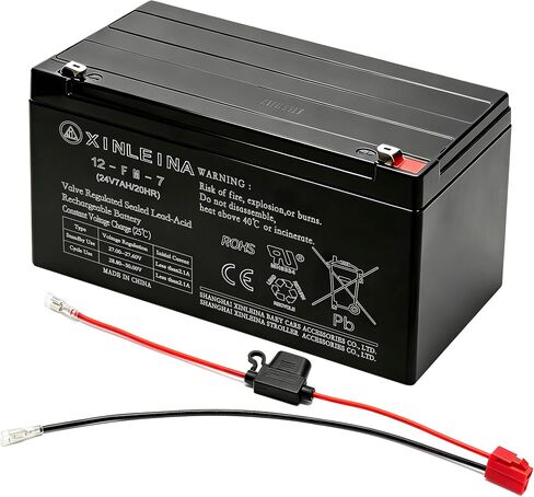 24V 7AH Battery for 24 Volt Ride on Cars Toys in Kuwait
