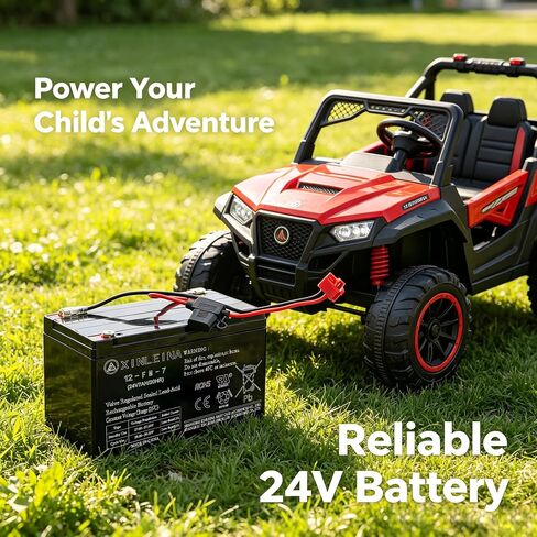 24V 7AH Battery for 24 Volt Ride on Cars Toys in Kuwait