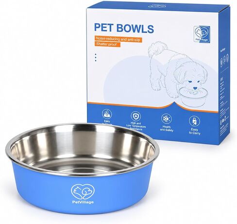 24 oz Stainless Steel Dog & Cat Bowl with Chew-Resistant PP Outer Layer in Saudi Arabia