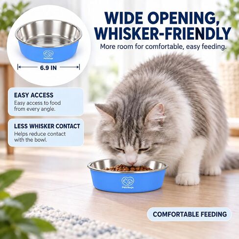 24 oz Stainless Steel Dog & Cat Bowl with Chew-Resistant PP Outer Layer in Saudi Arabia