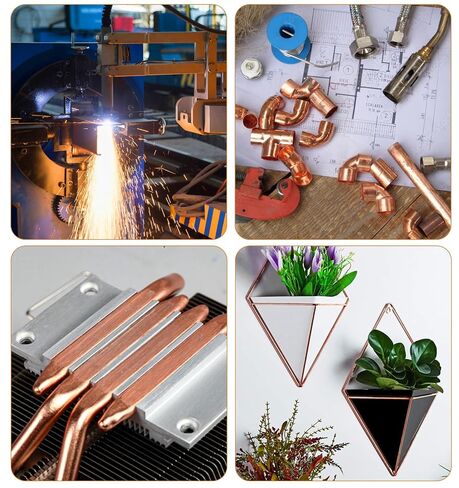 C110 Copper Flat Bar - 12" x 0.24" x 0.24", Copper Bar Stock, 2 PCS in Kuwait