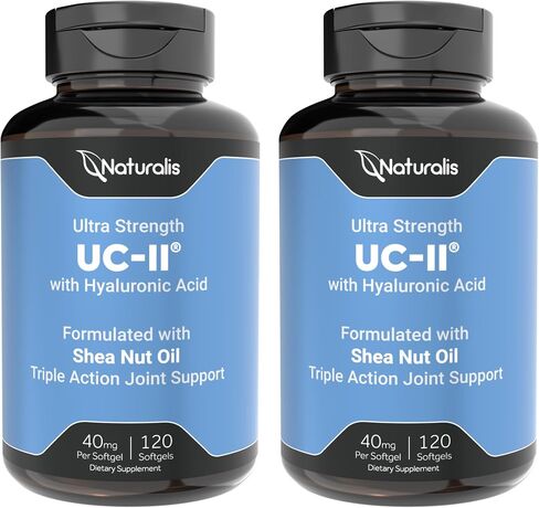 Naturalis UC-II 40 mg 60 Softgels | Joint Health, Mobility & Flexibility* in Kuwait