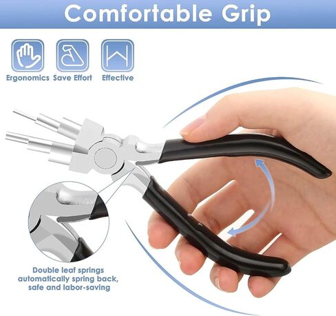 6 Inch Bail Making Pliers，6 Step High-Carbon Steel Bail Making Pliers in Saudi Arabia