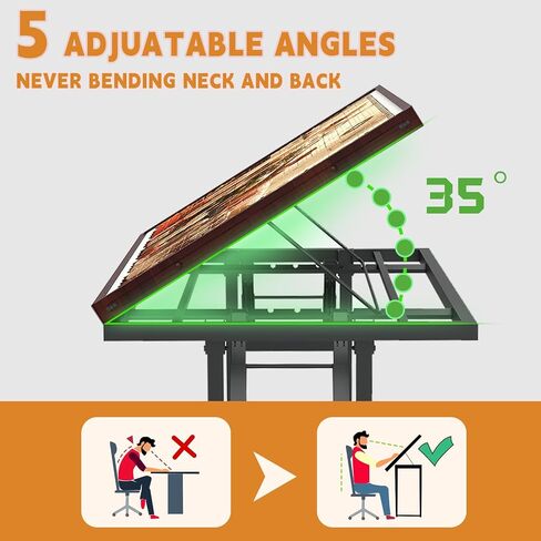 Folding Jigsaw Puzzle Table 1500 Pcs with 5 Angles, Drawers, Cover, Wheels in Kuwait