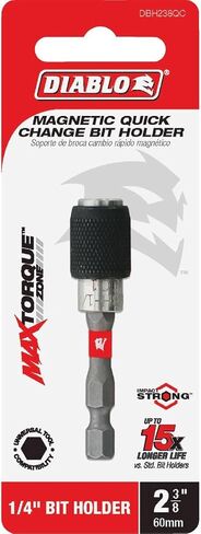 Diablo by Freud DBH238QC 2-3/8 in. Quick-Change Magnetic Drive Bit Holder Multi, One Size in Saudi Arabia