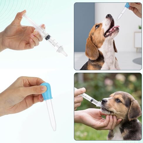 Lndip Cat Pill Shooter Pet Medicine Dispenser Soft Tip Tablet Pusher in Kuwait