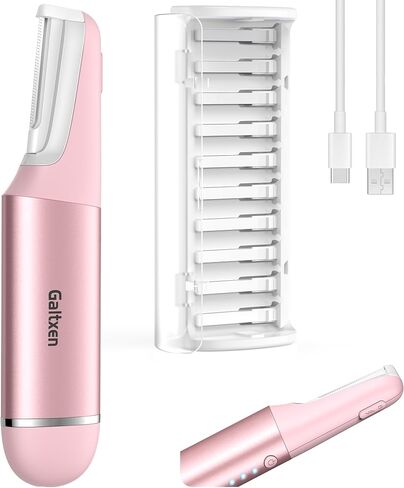 Dermaplane Razor for Women Face Sonic Edge Dermaplaning Tool, Soft Pink in Kuwait