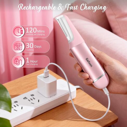 Dermaplane Razor for Women Face Sonic Edge Dermaplaning Tool, Soft Pink in Kuwait