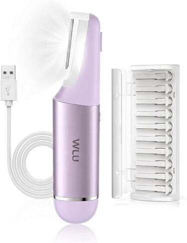 Dermaplane Razor for Women Face Sonic Facial Hair Removal, Peachy Pink in Kuwait