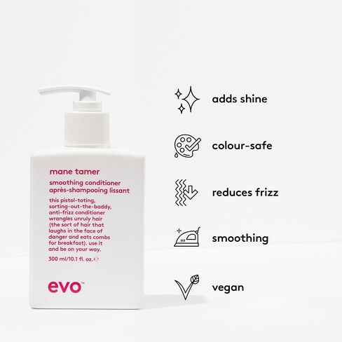 EVO Mane Tamer Smoothing Conditioner - Strengthens & Softens Hair - Improves Shine & Reduces Frizz in Kuwait