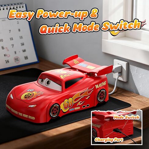 JOI MEW Lightning Wall Climbing RC Car, 360° Rotating Toy with DIY Stickers in Kuwait
