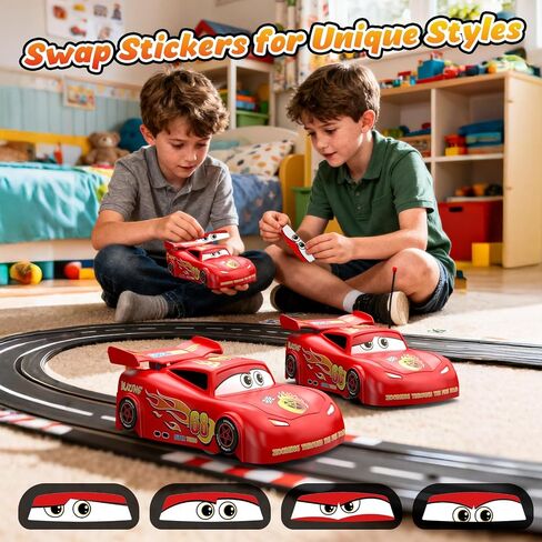 JOI MEW Lightning Wall Climbing RC Car, 360° Rotating Toy with DIY Stickers in Kuwait