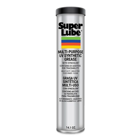 Super Lube 41150/UV Synthetic UV Grease (NLGI 2), 14.1 oz Cartridge, Translucent White in Kuwait