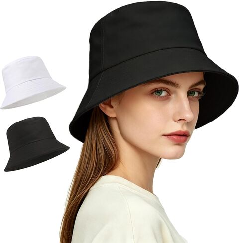 3 Packs Unisex Athletic Bucket Hat Solid Colors Sun Hat with UV Protection for Outdoor Sports Packable Summer Hats in Saudi Arabia