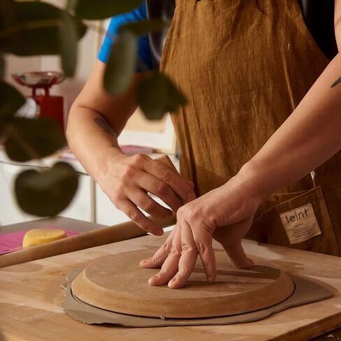 Wooden Pottery Mold Tools for Round Handbuilding, 6 Pcs, 5-10.9 in in Saudi Arabia