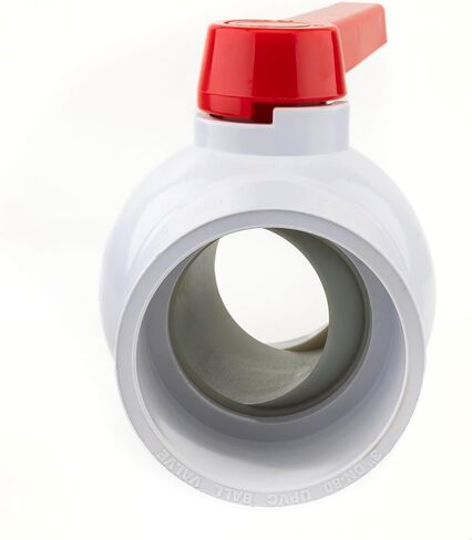 صمام كروي صغير من بلاستيك PVC بمقبس 3 انش (عبوة من قطعة واحدة) MST81100190_S in Kuwait