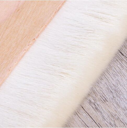 Handmade Rice Paper Pasting Brush for Calligraphy Painting Mounting, Wool Bristles with Wooden Handle, 6.3 Inch Width for Paste Application and DIY Art Craft in Saudi Arabia