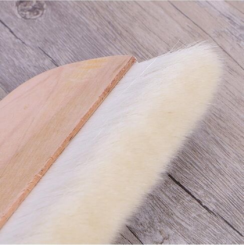 Handmade Rice Paper Pasting Brush for Calligraphy Painting Mounting, Wool Bristles with Wooden Handle, 6.3 Inch Width for Paste Application and DIY Art Craft in Saudi Arabia