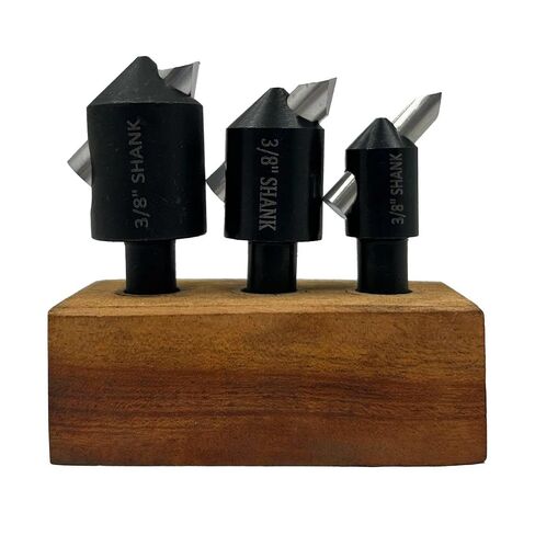 Set of 3 Pcs Fly Cutters 3/8" Shank + HSS Tool Bit in Kuwait