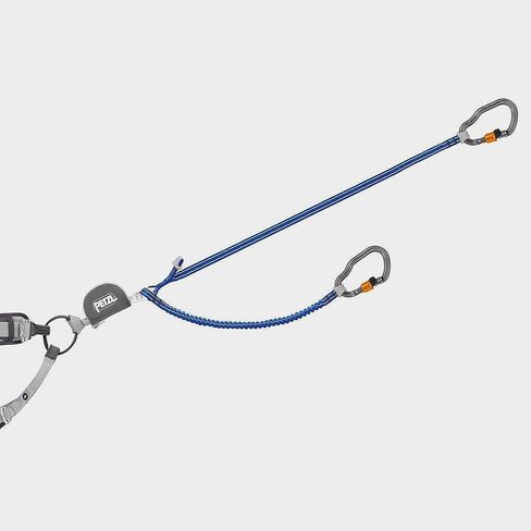 Petzl - Scorpio Vertigo, Via Ferrata Lanyard with Vertigo Wire-Lock Carabiners in Kuwait